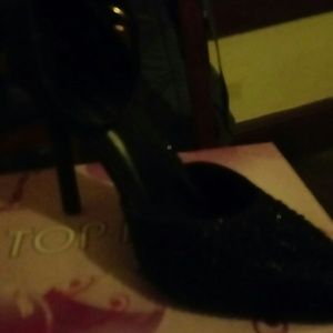 Black high heels